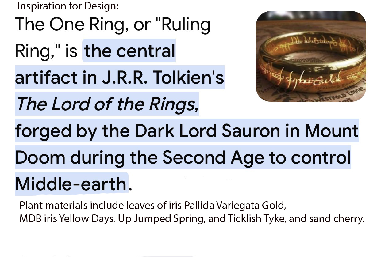 The One Ring design explanation